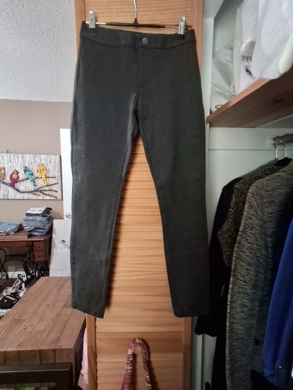Dark Heather Gray Pants